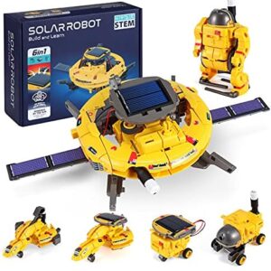 STEM Projects for Kids Ages 8-12, Science Kits, Solar Space Toys Gifts for 8-14 Year Old Teen Boys Girls, 120Pcs Building Experiments Robots for Teenage Ages 9 10 11 12.